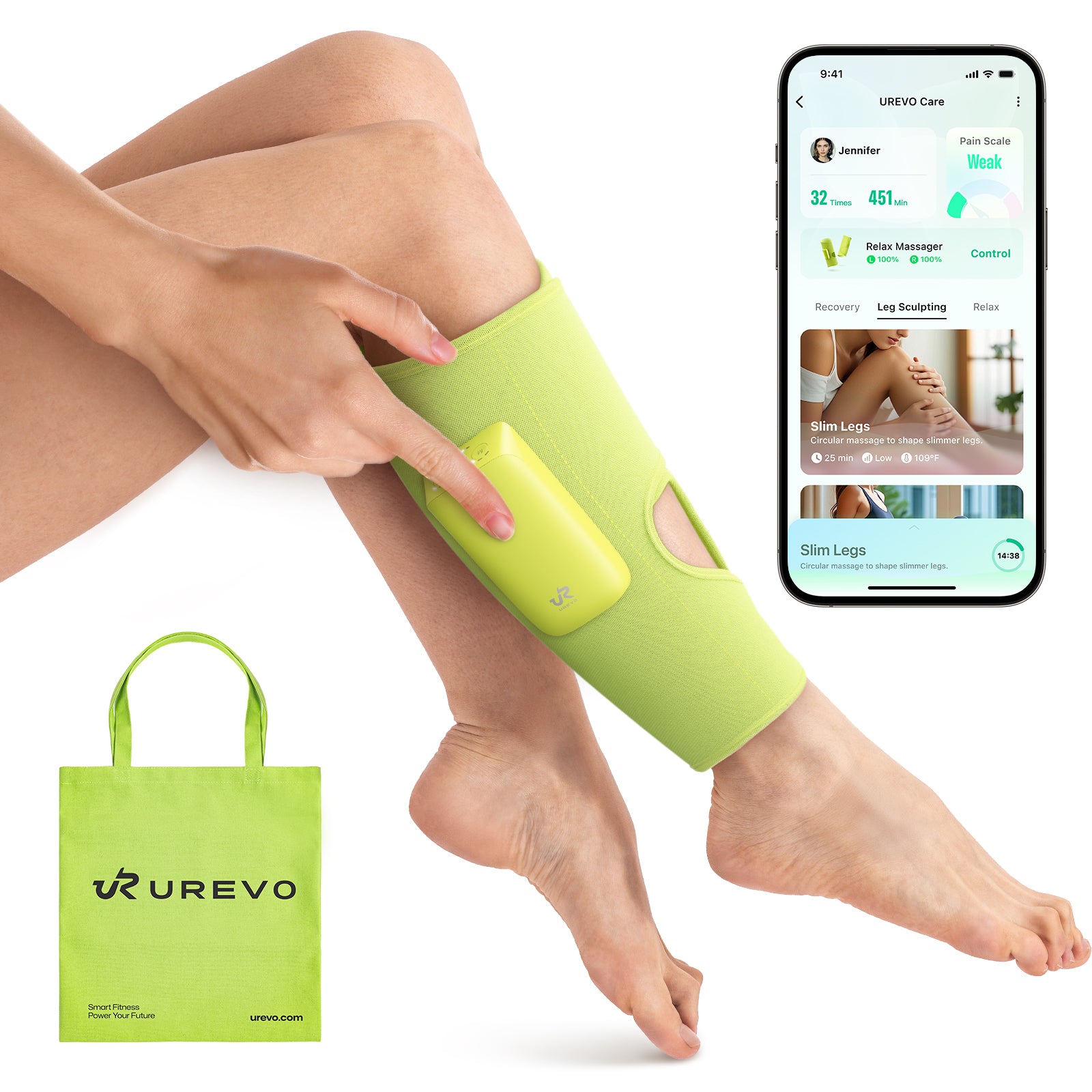 UREVO AI搭載ワイヤレスRelaxマッサージャー